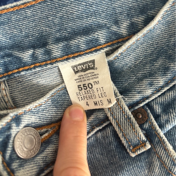 Vintage Levi’s 550 Jeans - MIS 4, M - Picture 3 of 6